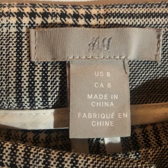 H&M plaid pants - Picture 3 of 3